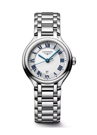 Longines PrimaLuna Quartz/Silver Steel | 30MM L8.142.4.71.6
