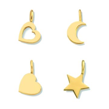 Minitials Oblique Symbols | 18ct Gold