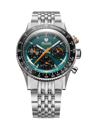 Nivada Grenchen Chronoking MecaQuartz Racing Green 870451Q04