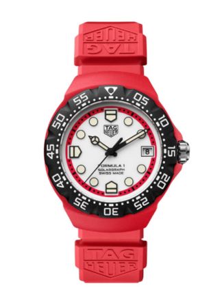 TAG Heuer Formula 1 RED/Rubber Solargraph | 38MM WBY1161.FT8086