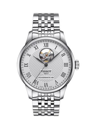 Tissot Le Locle Automatic OpenHeart Silver/Steel | 39.3mm
T006.407.11.033.02