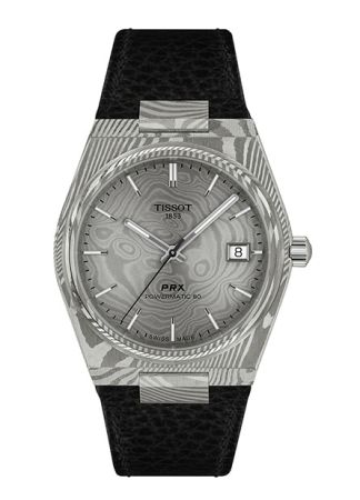 Tissot PRX Damascus steel T137.807.96.081.00