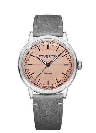 Raymond Weil Millesime Salom/Grey Leather | 39mm 2925-STC-8000