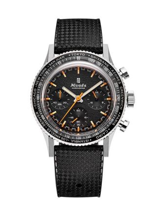 Nivada Grenchen Chronoking MecaQuartz Intern.bezel | 38mm 87042Q01