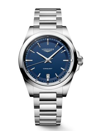 Longines Conquest quartz blue steel | 39mm | L3.750.4.92.6