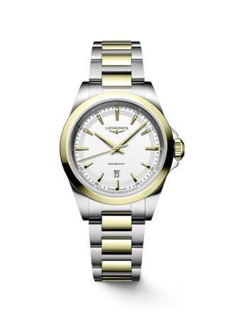 Longines Conquest Quartz Steel/Yellow PVD| 30mm