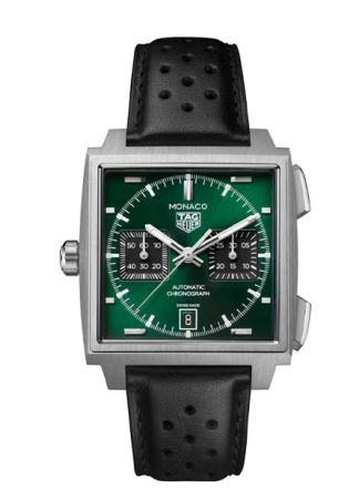 Tag Heuer Monaco Chronograph Titanium Green | 39mm | CDW2180.FC8360