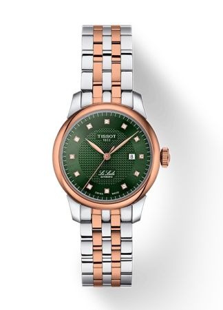 Tissot Le Locle Lady Bicolor Rose/Green | 29mm T006.207.22.096.00