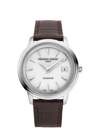 Frederique Constant Moneta Solarmetre White | 39mm