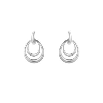 Georg Jensen | Offspring Double Earrings | Silver 20001943