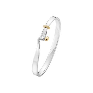 Georg Jensen | Torun Bangle | Champage Diamonds Yellow gold 20001908