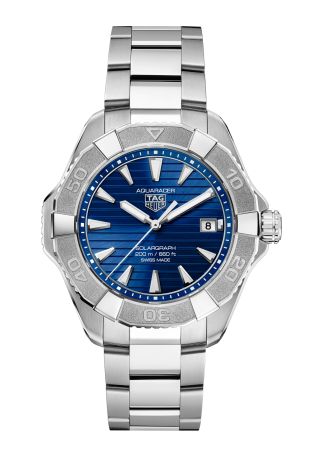 TAG Heuer Aquaracer Solargraph blue/steel 40mm | WBP1117.BA0047 | Juwelier van Willegen