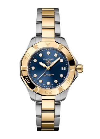 TAG Heuer Aquaracer Prof. 200 Solargraph BiCo/Blue | 34mm
WBP1323.BB0004