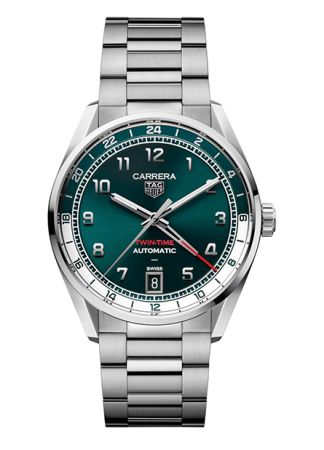 TAG Heuer Carrera GMT Green Steel | 41mm
WDA2114.BA0043