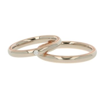 Christian Bauer | Ringen Set Bicolor| Diamant 0,03ct