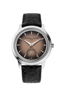 Frederique Constant Moneta mechanical salmon fumé LE 38,5mm | FC-435BBL3S6
