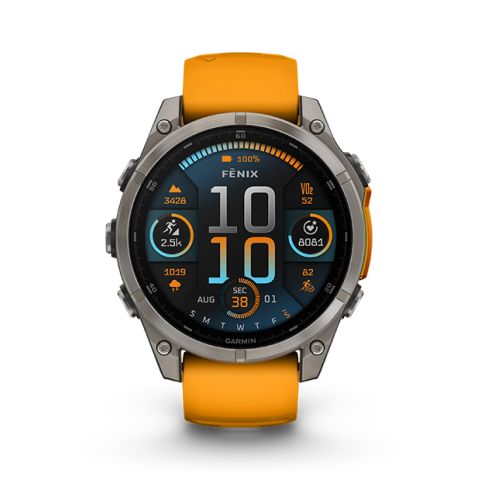 Garmin Fēnix Titanium/Orange | 47mm 010-02904-11
