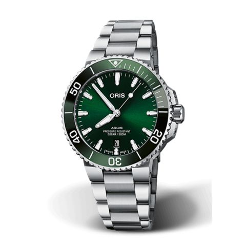 Oris Aquis Date Green Small | 41,5mm