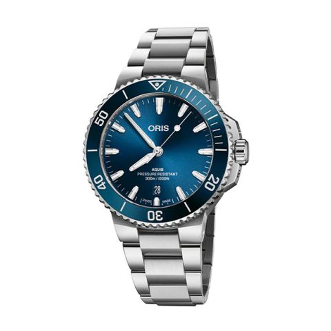 Oris Aquis Date Blue Steel | 41.5mm 01 733 7787 4135-07 8 22 04PEB
