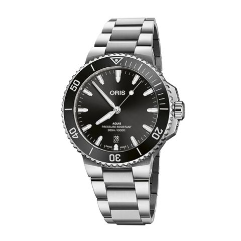 Oris Aquis Date Black Steel | 41.5mm 01 733 7787 4154-07 8 22 04PEB