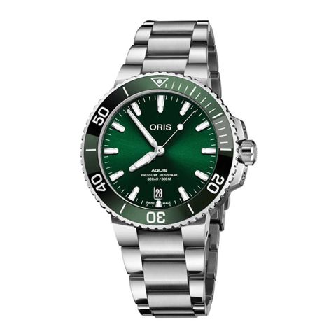 Oris Aquis Date Green Steel | 41.5mm 01 733 7787 4157-07 8 22 04PEB