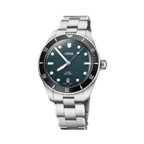 Oris Divers Date Blue | 39mm 01 733 7795 4055-Set
