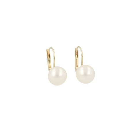 Sundrops | Earrings Yellow Gold | Pearl