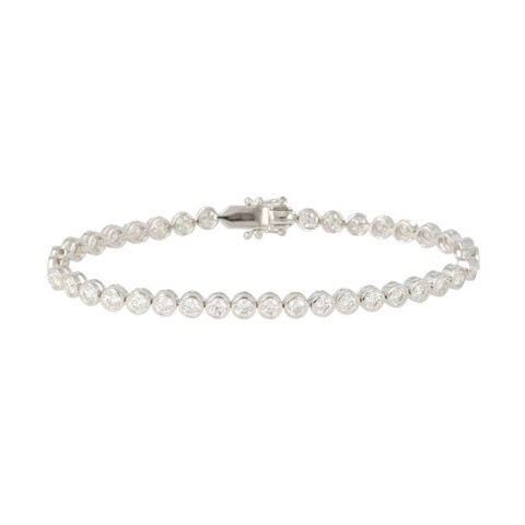 Lux | Tennis Bracelet White Gold | 40 Diamonds