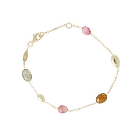 Sundrops | Bracelet 14 Carat Yellow Gold | Tourmaline