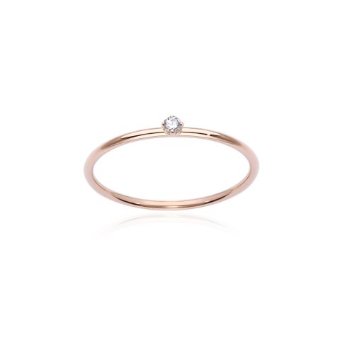 Burato Gioielli | S White Solitaire Ring