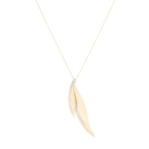 Yeva | Necklace Bicolor | Feathers