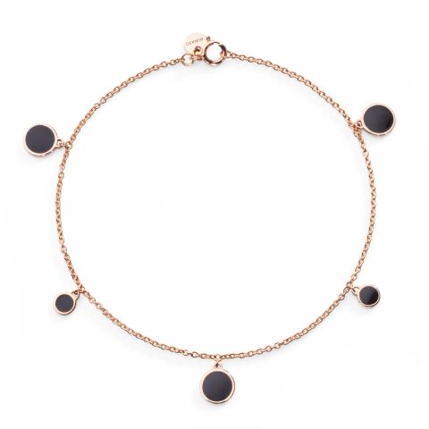 Burato Gioielli | Bracelet Chocolate Multi Paillettes