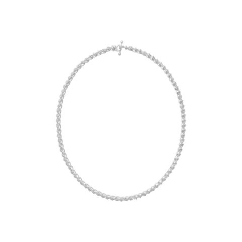 Georg Jensen 20002030 Weft Slim Necklace silver 55cm 