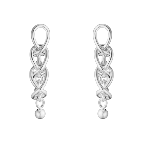 Georg Jensen 20002036 Weft Earrings Silver 
