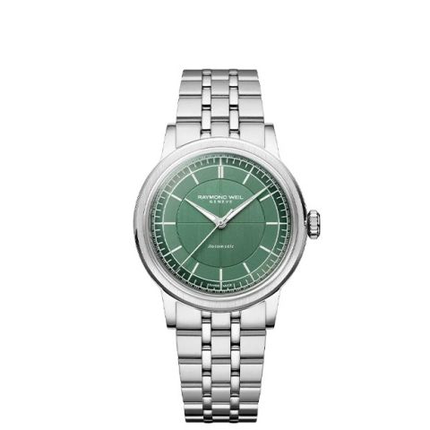 Raymond Weil Millesime Premium Lady Green Steel | 35mm 2125-ST-52011