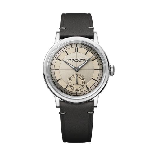 Raymond Weil Millesime Champagne/Brown Leather | 39mm 2930-STC-11001