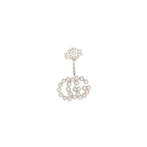 Gucci Single Earstud | 18kt White Gold | 0.198ct TW/VVS