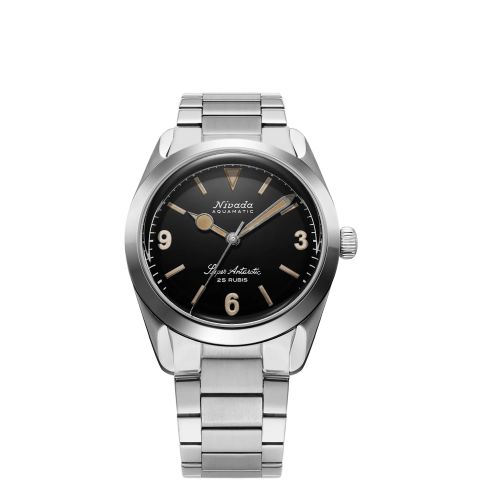 Nivada Grenchen Super Antarctic 3.6.9. patina/flat link | 32032A20