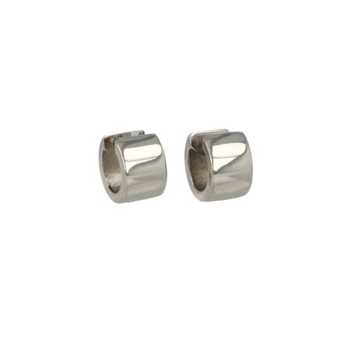 Be | Earrings White gold | Straight