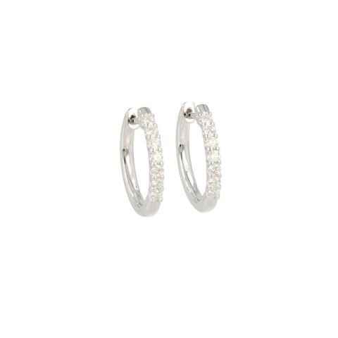Lux | Earring White Gold | Diamond