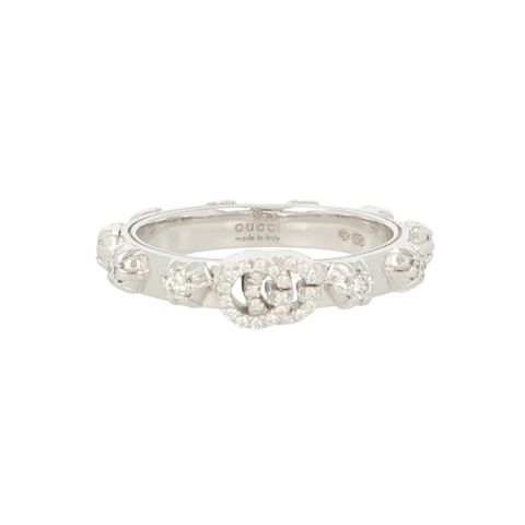 Gucci Ring | 18kt White Gold | 0.35ct Diamonds