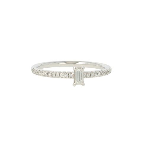 Lux | White Gold Ring | Diamonds 38115