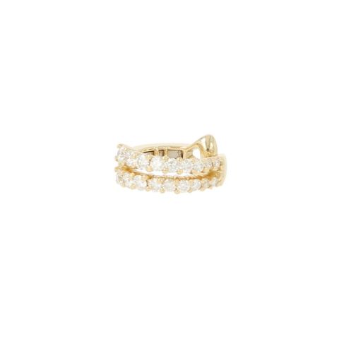 Lux | Earcuff Yellow Gold | 0.47ct Diamonds