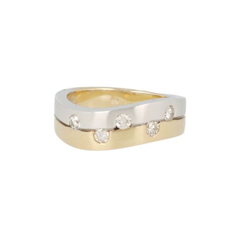 Be | Ring Bicolor | Diamonds