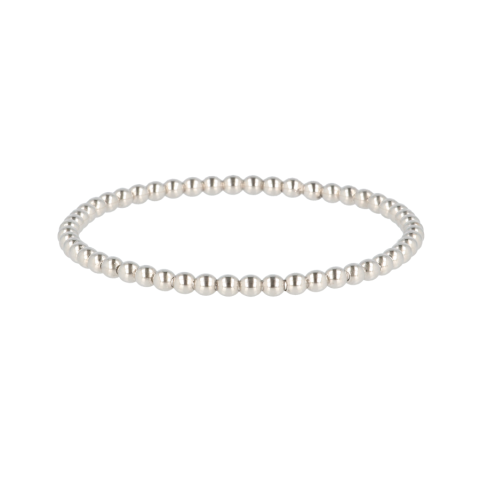 Sundrops | Flex Bracelet White gold Sphere | 3mm