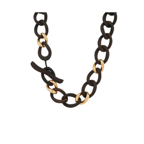 Be | Ebony Necklace | Pink gold