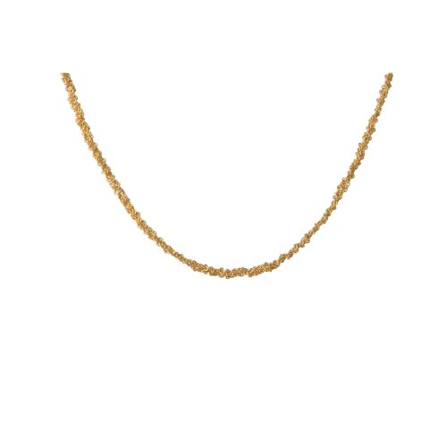 Be | Necklace Yellow gold | Twisted