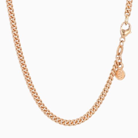 BRON | Lux Gourmet Necklace | Pink gold