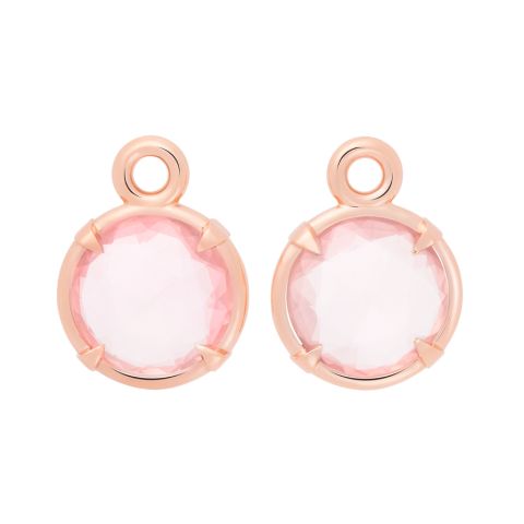 BRON | Mira Mira Pendants | Rose Quartz Ø12 mm