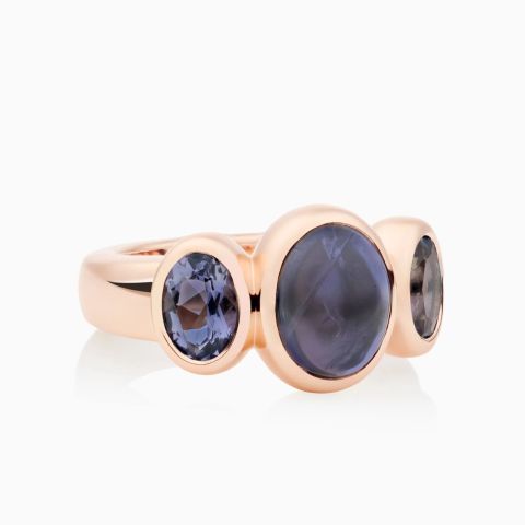 BRON | Sushi Ring | Iolite